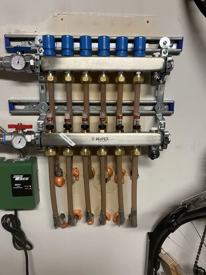 Plumber performing Leak Detection at a residential property in Indian Hills